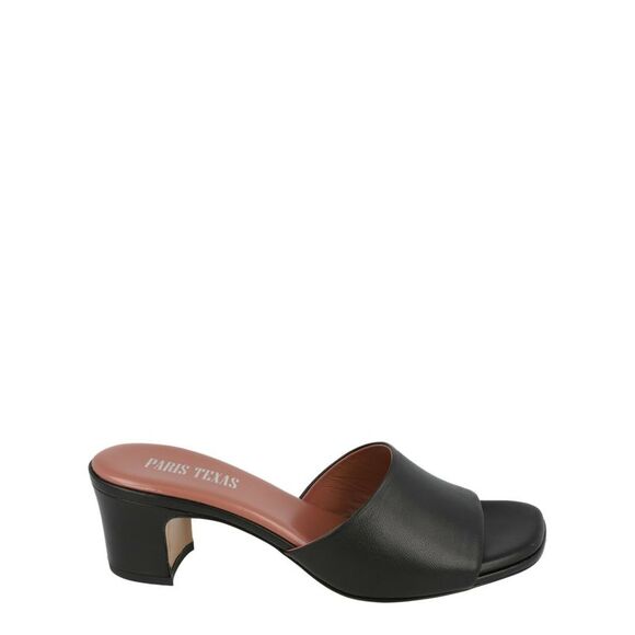 Paris Texas Ava Mules Black Womens